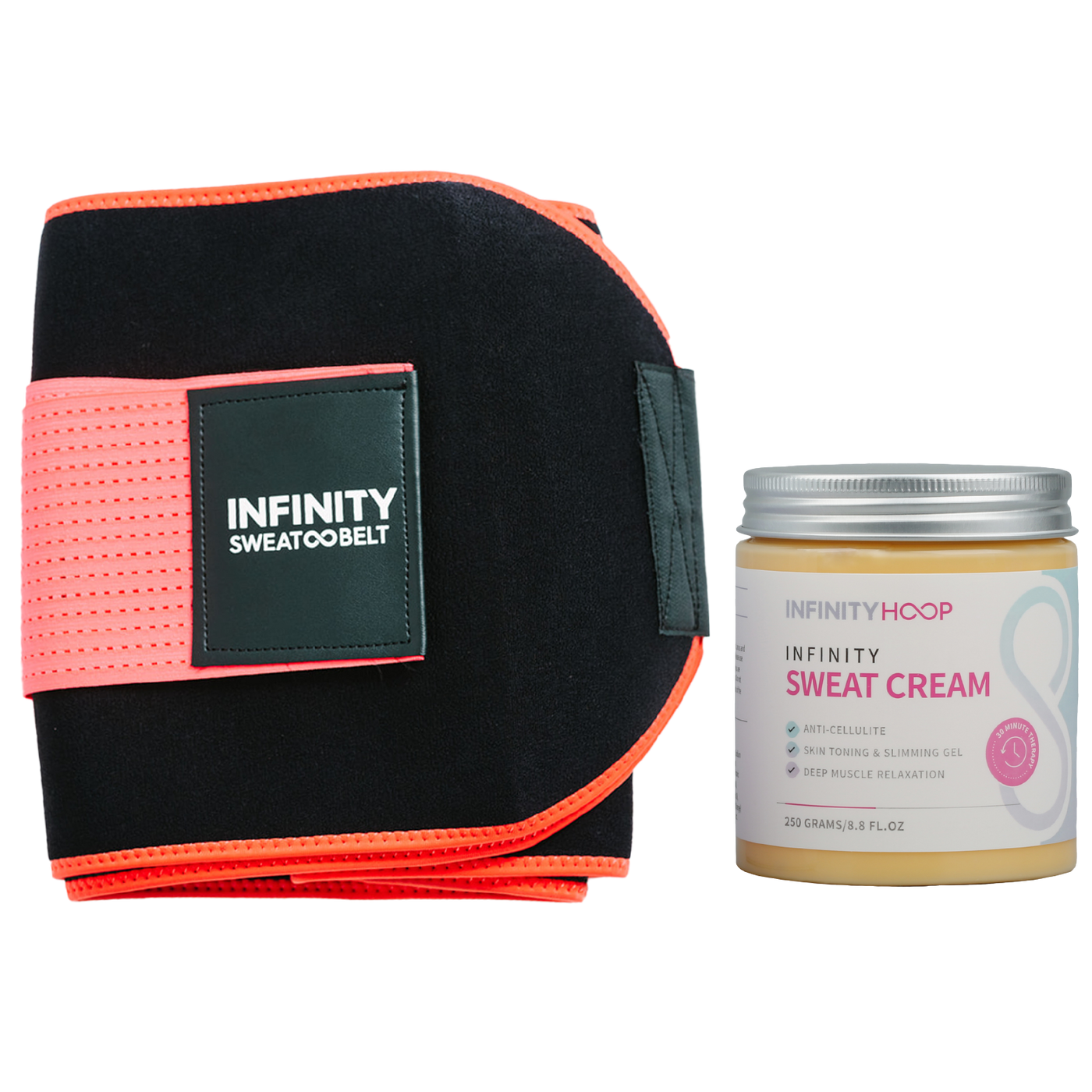 Infinity Sweat Bundle - Waist Trimmer + Sweat Cream®