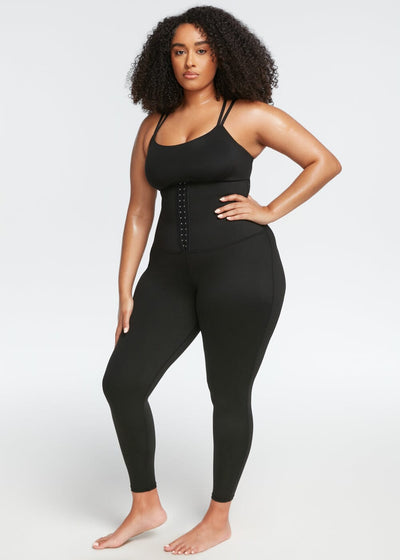 Thermo Sauna Compressing Leggings by She's Waisted