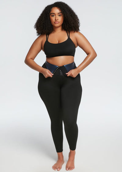 Thermo Sauna Compressing Leggings by She's Waisted